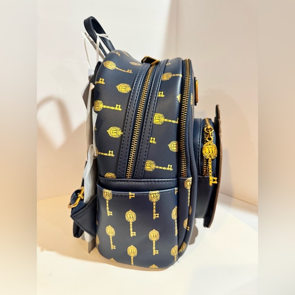 Club 33 Gold Key Loungefly Backpack - Picture 4 of 5